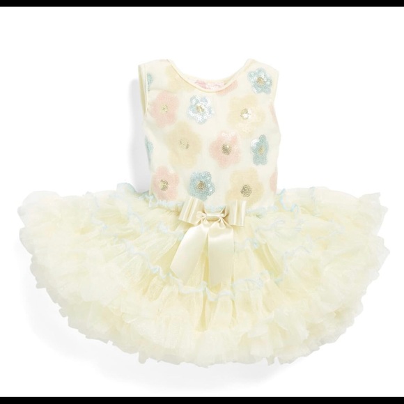 Popatu Other - Popatu Sequin Flower Pettidress